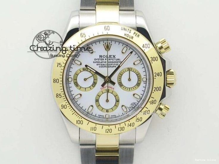 0407 Daytona AET Remould N6F 1:1 Best Edition Meteorite Dial on White Rubber Strap SA TopPick 920